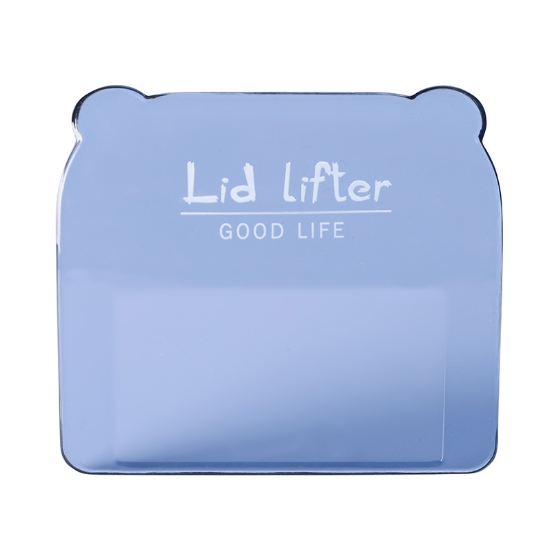 Toilet seat lifter, sanitary non-dirty hand toilet seat, adhesive lift handle, household portable flip lid