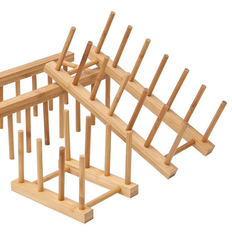 Kitchen bowl rack, tea cake bamboo holder, Pu'er tea rack, tea cake stand, tea cake display rack, drip tray