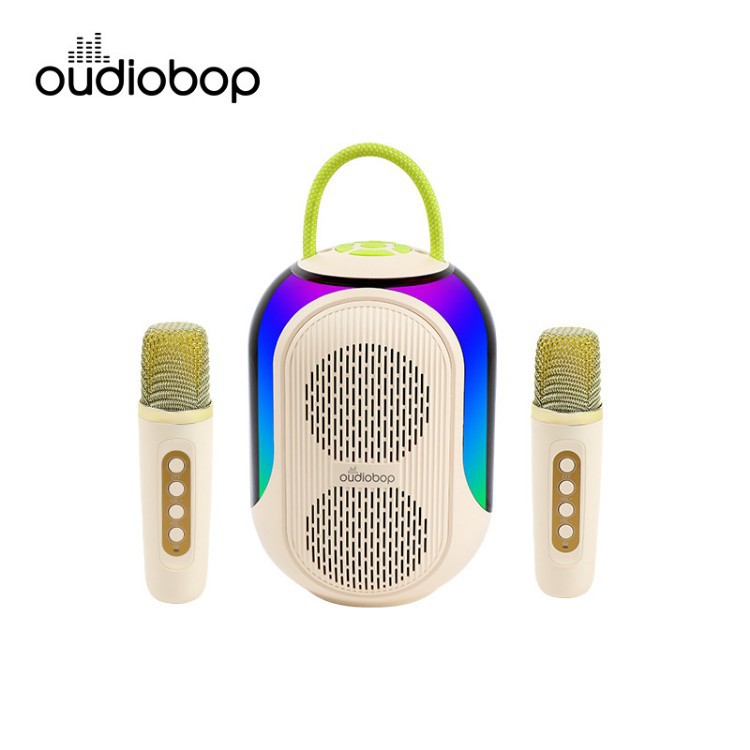 Microphone KTV Microphone Speaker All-in-One Handheld Wireless Bluetooth Children's Home Dual Channel Heavy Bass