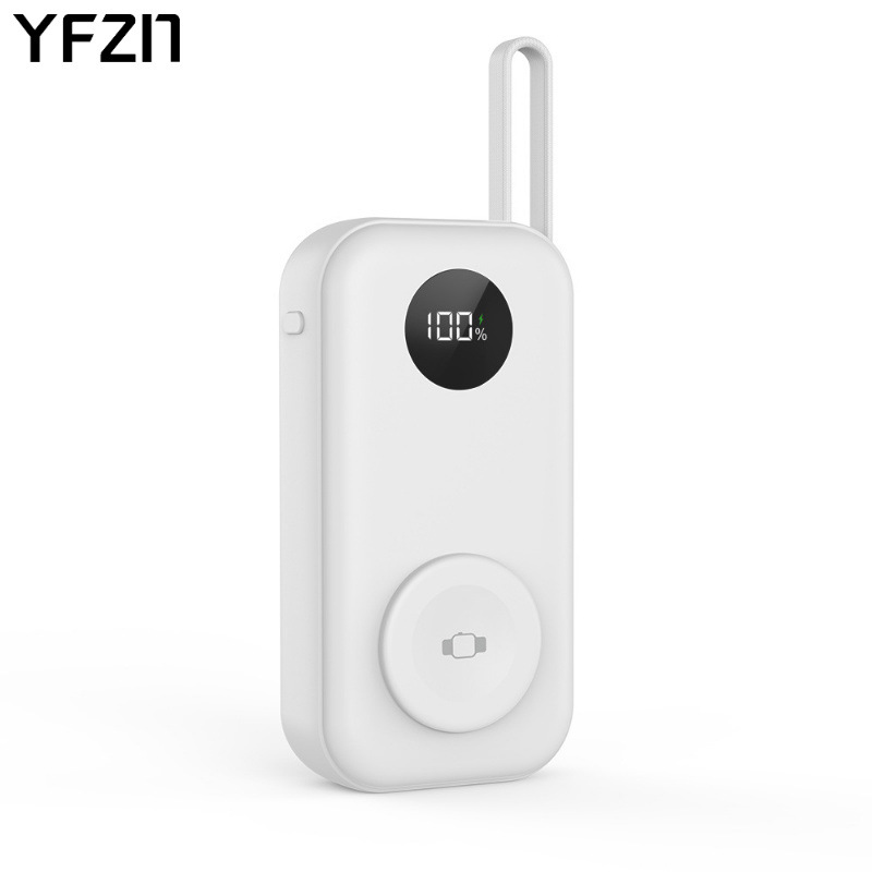 With digital display 3C certified 10000mAh power bank compatible with Apple Samsung Huawei watch 5W charging bank