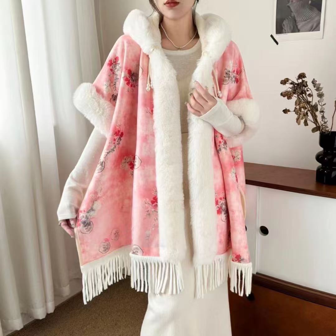 粉色珍珠扣