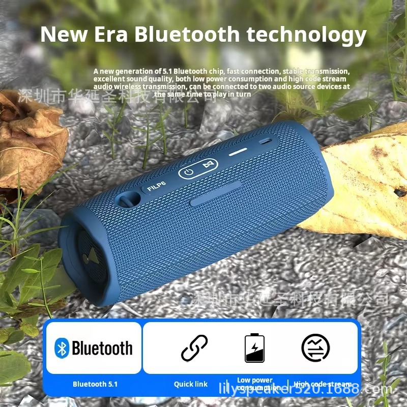 High Quality Flip6 Speaker Waterproof Outdoor Portable Handy