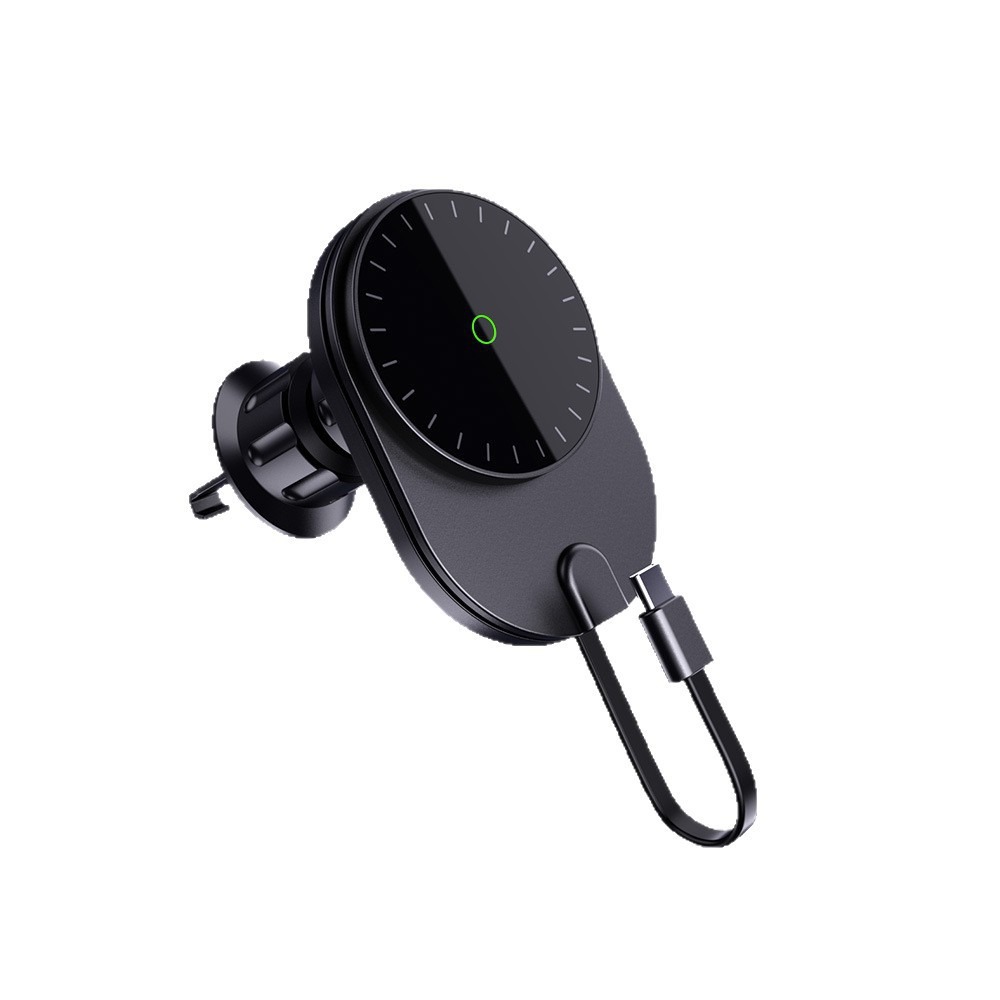 30W Wired Charging + 15W Magnetic Car Wireless Charger Suitable for Apple 12-17 Series Magnetic Fast Charging Flash Charging