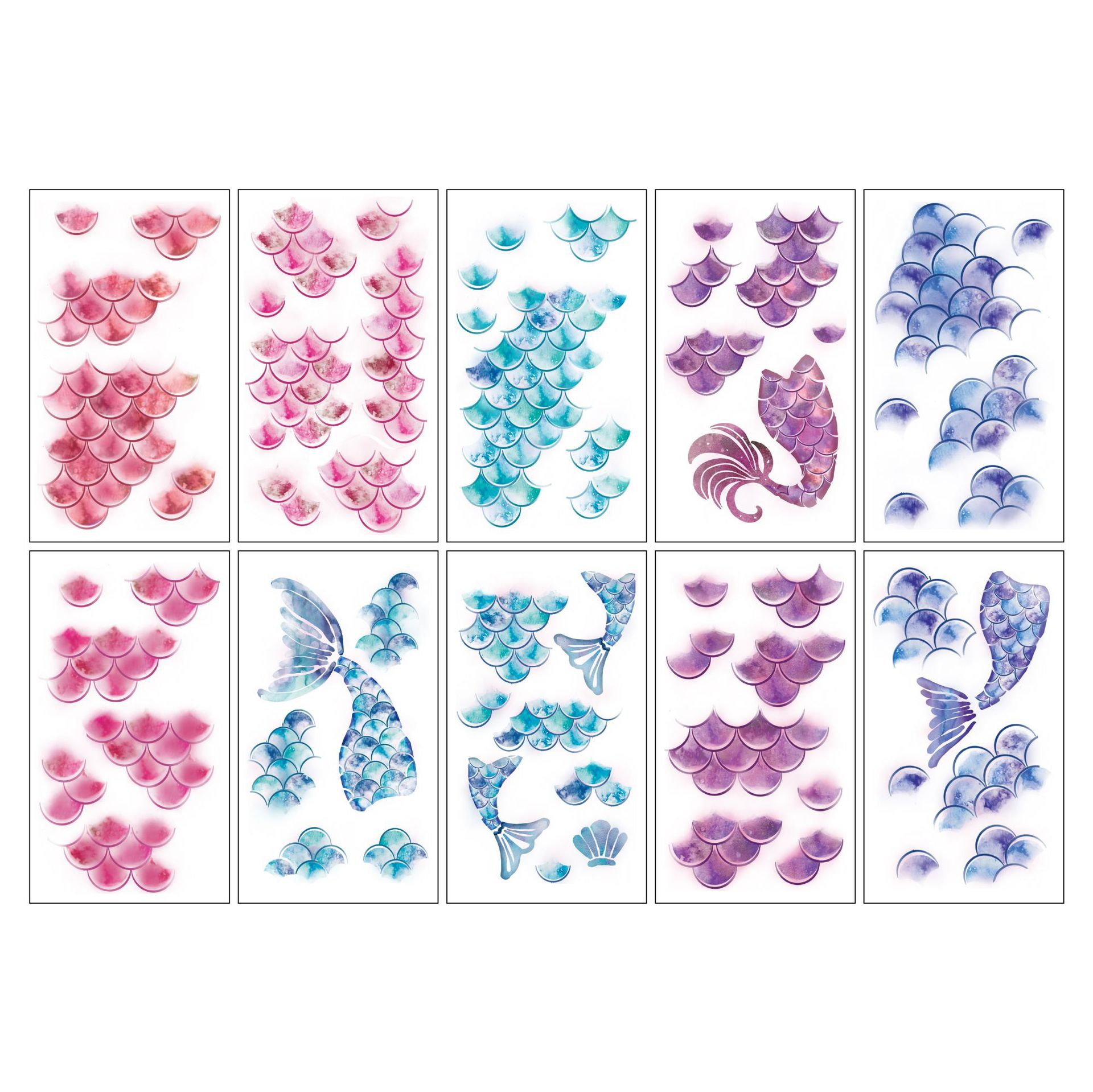鱼鳞DA · 6.8*12(数量拍10为一套）
