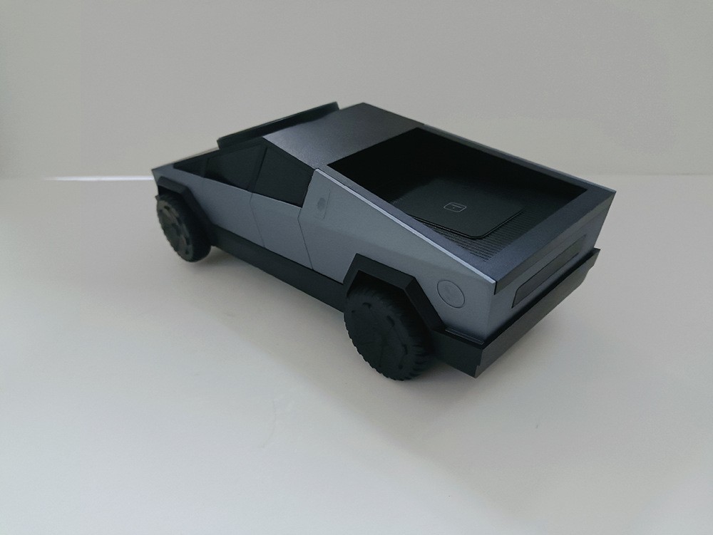 New Cybertruck Car Phone Watch Headphone Desktop Multi-Functional Three-in-One Wireless Charger