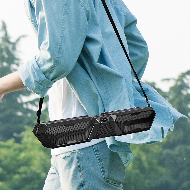 Solar Audio Bluetooth Outdoor Speaker Long Strip Radio Bluetooth Speaker Wireless Soundbar