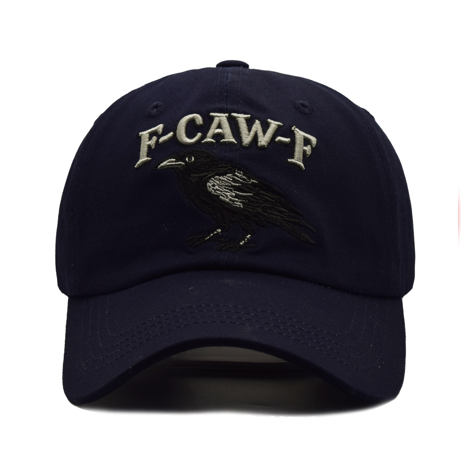 New F-CAW-F Crow Hat Baseball Cap F-CAW-F CrowHat Embroidered Hat Independent Station