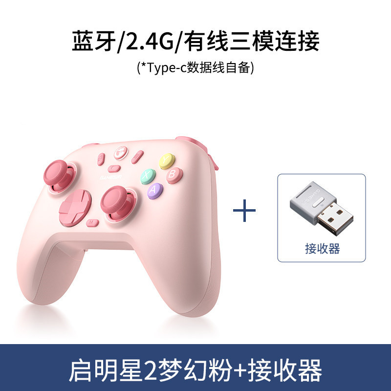 GameSir N2 Lite Qimingxing 2 Wireless Game Controller for PC Steam Bluetooth Switch