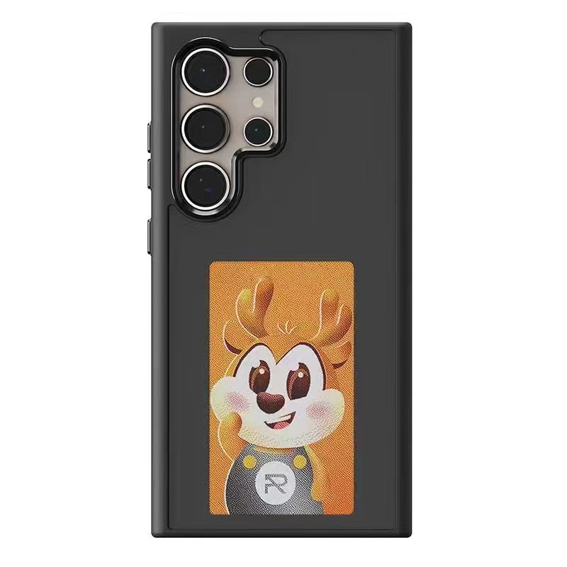 Samsung S24U/S23U Four Colors Screen Projection Passive NFC E-Ink Phone Case for Samsung Apple iPhone 16 Series