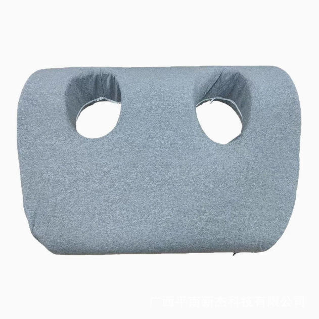 Ear hole pillow ear protection non-pressure ear side sleep anti-neck lines hollow beauty pillow bone piercing ear hole cervical spine pillow