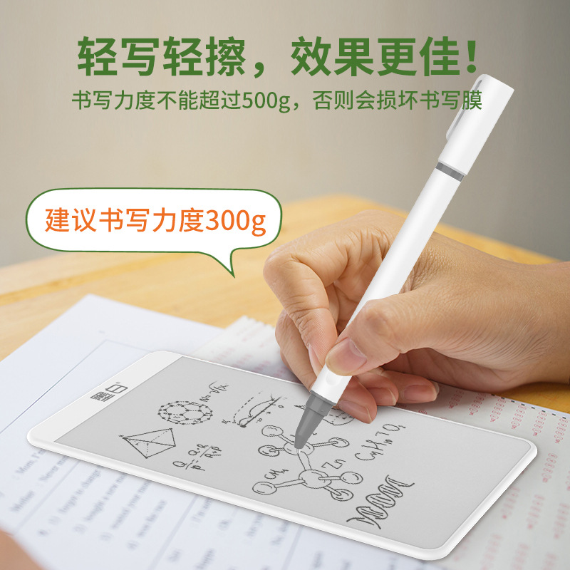 5.5-inch Microcapsule Magnetic Whiteboard Writing Board, Dust-Free, Ink-Free, Zero Consumables, Partially Erasable Handwriting Board Draft