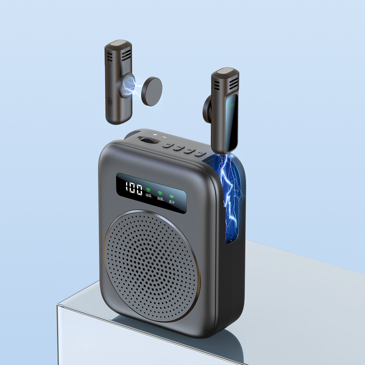 New private mold M10 wireless amplifier teacher dedicated wireless Bluetooth microphone guide portable loudspeaker