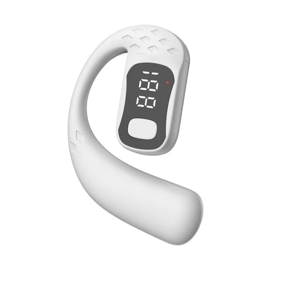 B01 Rotating left and right ear hook open-ear ultra-long battery life wireless Bluetooth earphone 5.4 e-sports low latency digital display