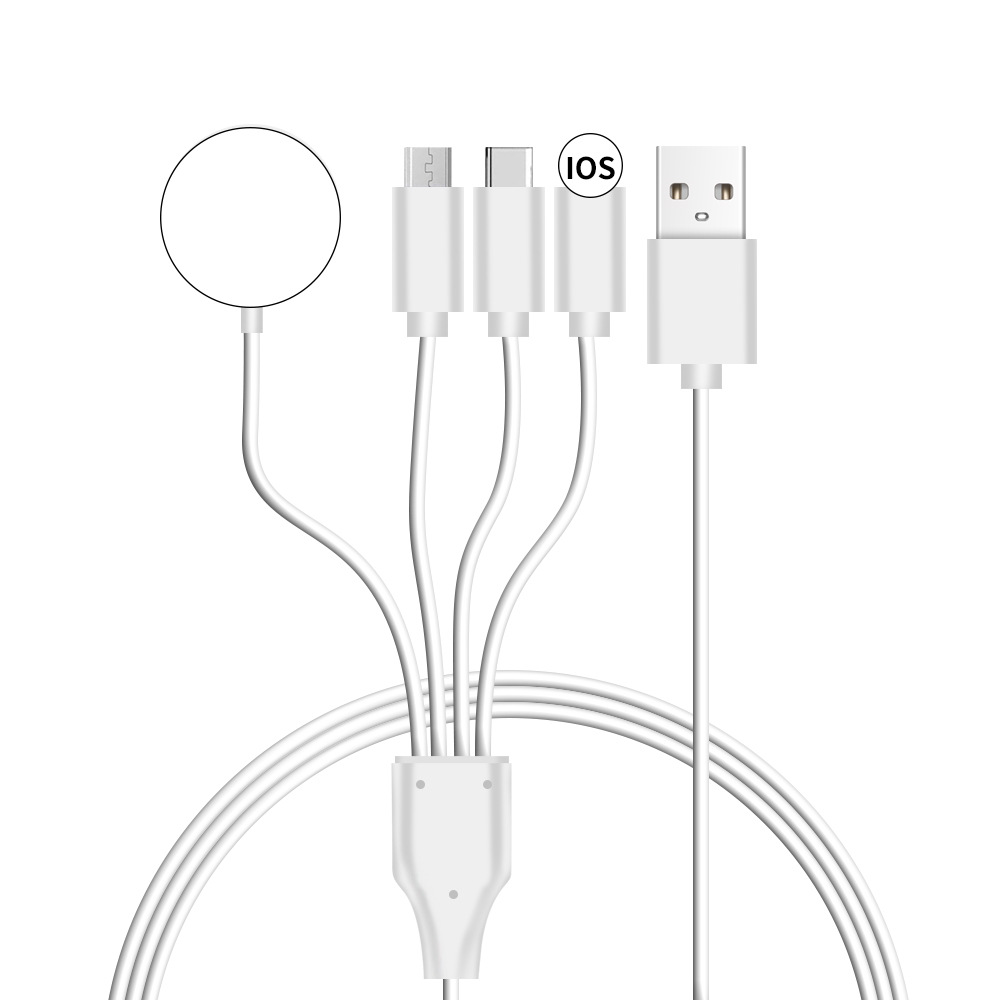 New one-to-four with decoding chip suitable for Apple Watch wireless charger iwatch S9 watchOS 10