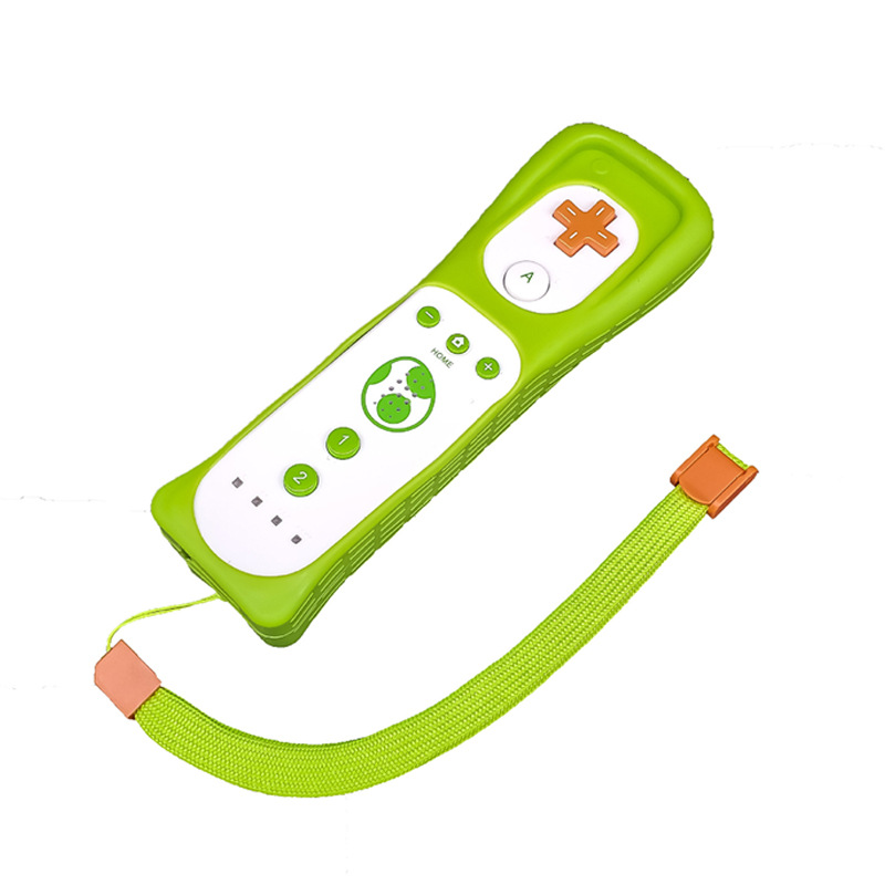 Wii handle Wii left and right handles built-in accelerator 2-in-1 left and right handles Wii double white green left and right bare