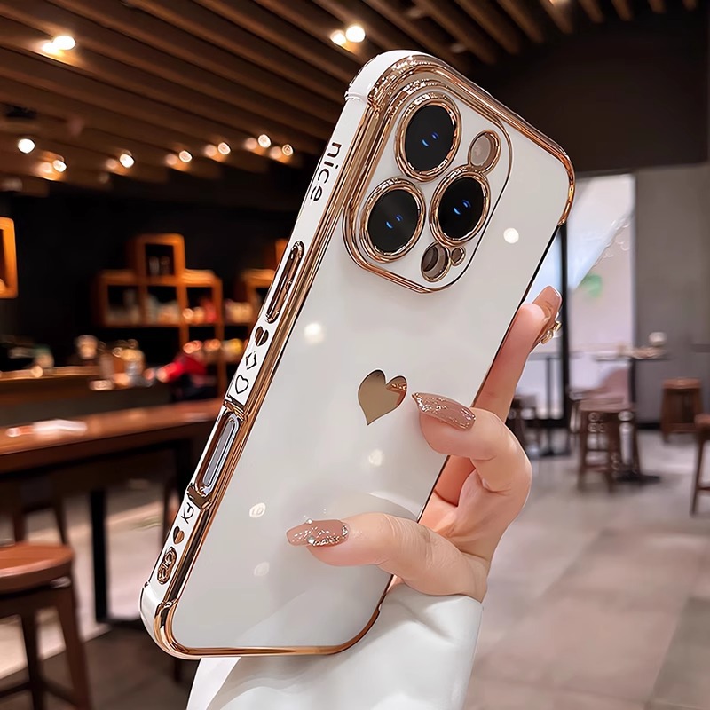 Apple 17pro phone case iphone16promax new lens full coverage 15 electroplating applicable