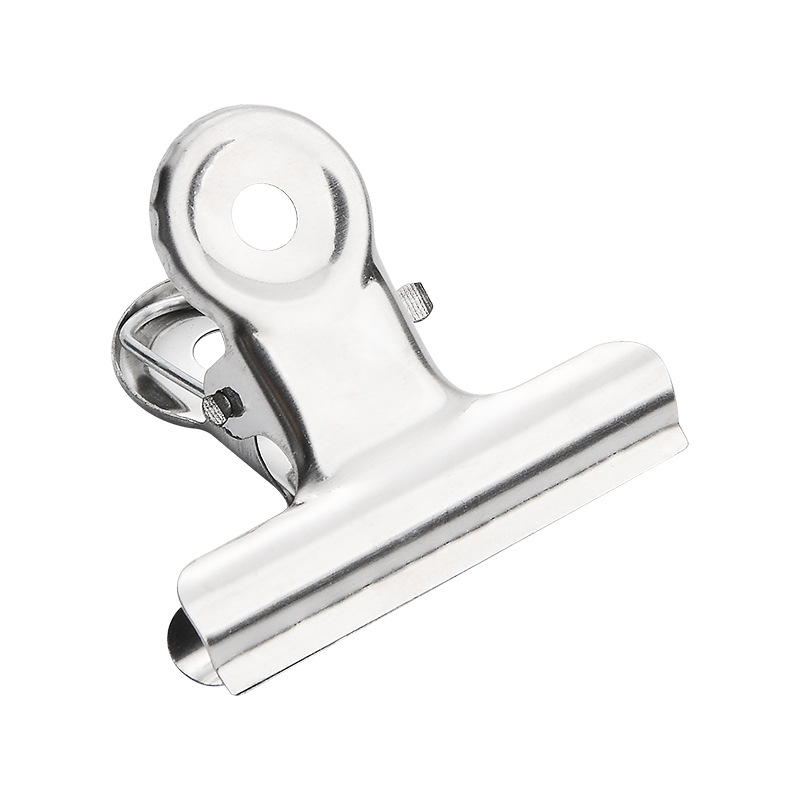 Guang Kai Metal Clips File Stationery Clips Round Ticket Clip Bill Clip Sealing Clip