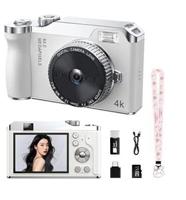 HD Digital Camera Student CCD Entry Camera Student Selfie Photography Travel HD Card Camera