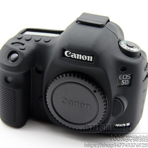 Silicone case for Canon 5D Mark III DSLR camera protective cover 5D3/5DS/5DSR