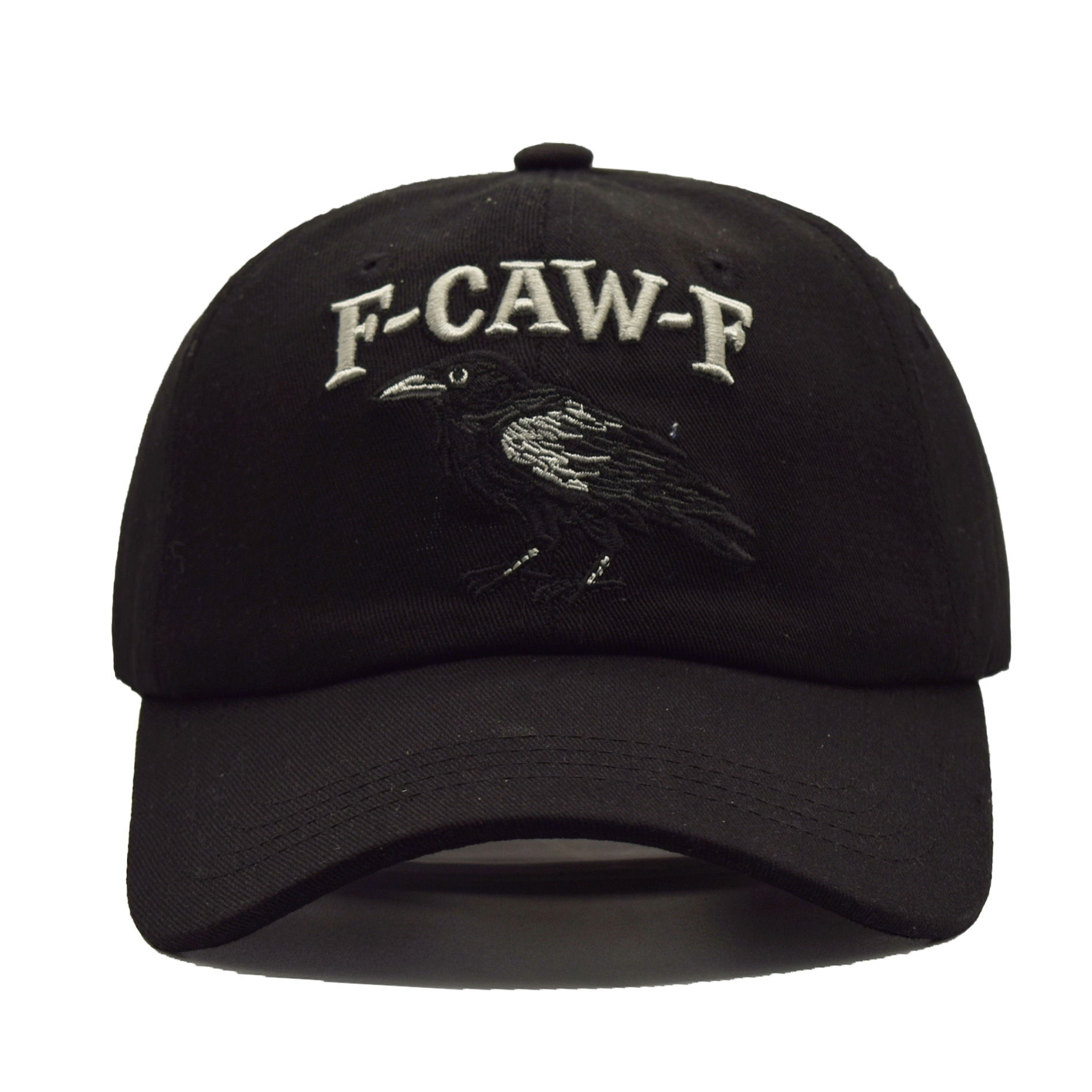New F-CAW-F Crow Hat Baseball Cap F-CAW-F CrowHat Embroidered Hat Independent Station