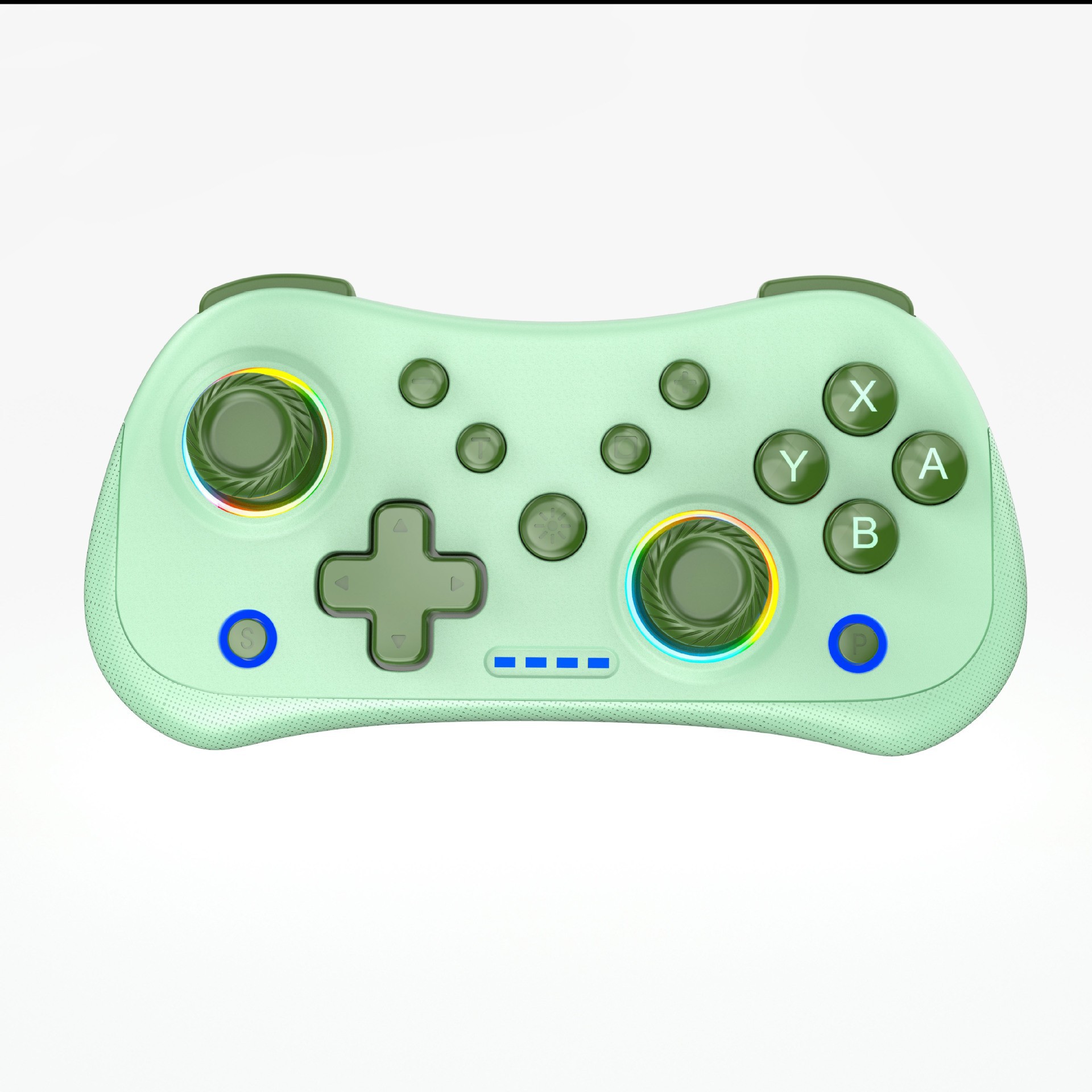 Switch Pro Bluetooth handle NS game left and right wireless RGB with light mini small handle