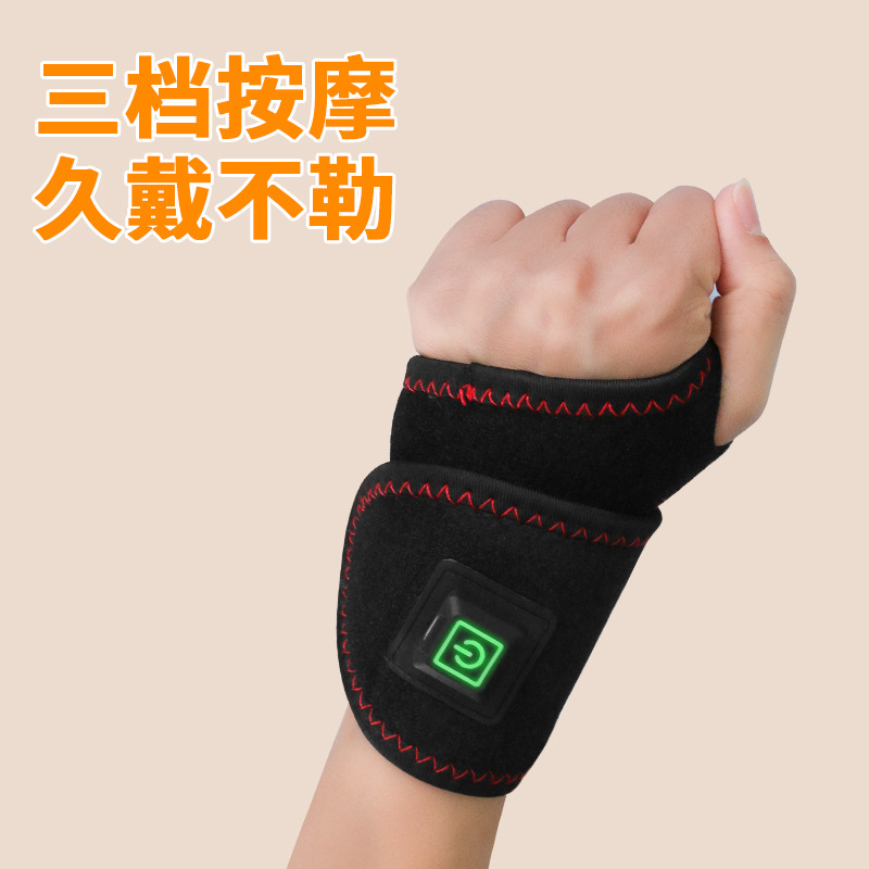 Hand Massager Heating Wrist Portable Electric Massager Heat Multi-Mode Hot Compress Multifunctional