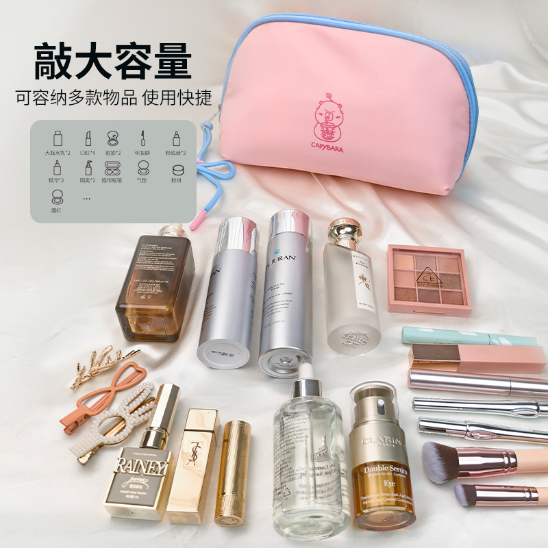 Travel Business Trip Portable Cosmetic Bag Card Skin Bag Luggage Storage Waterproof Large Capacity Organizer Bag