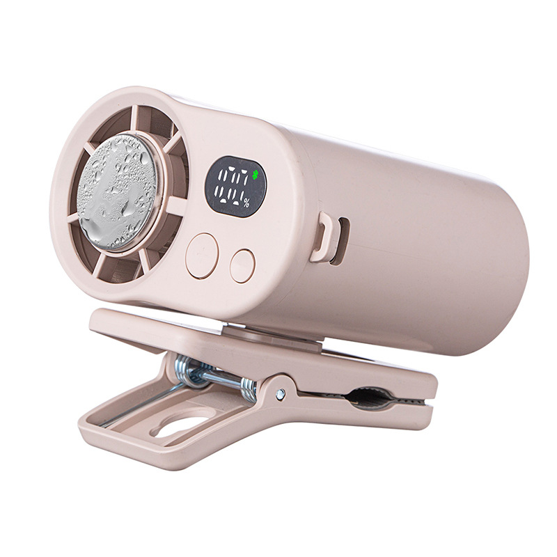 F27 Waist-Mounted High-Speed Fan Semiconductor Cooling Portable Air Conditioner Clip Umbrella Neckband Desktop Handheld Fan BSMi
