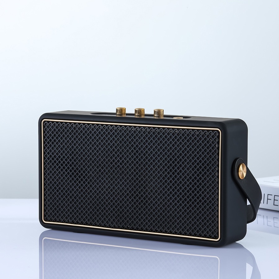 2024 M18 Bluetooth Speaker Portable Handheld Outdoor Wireless Heavy Bass Small Speaker Book