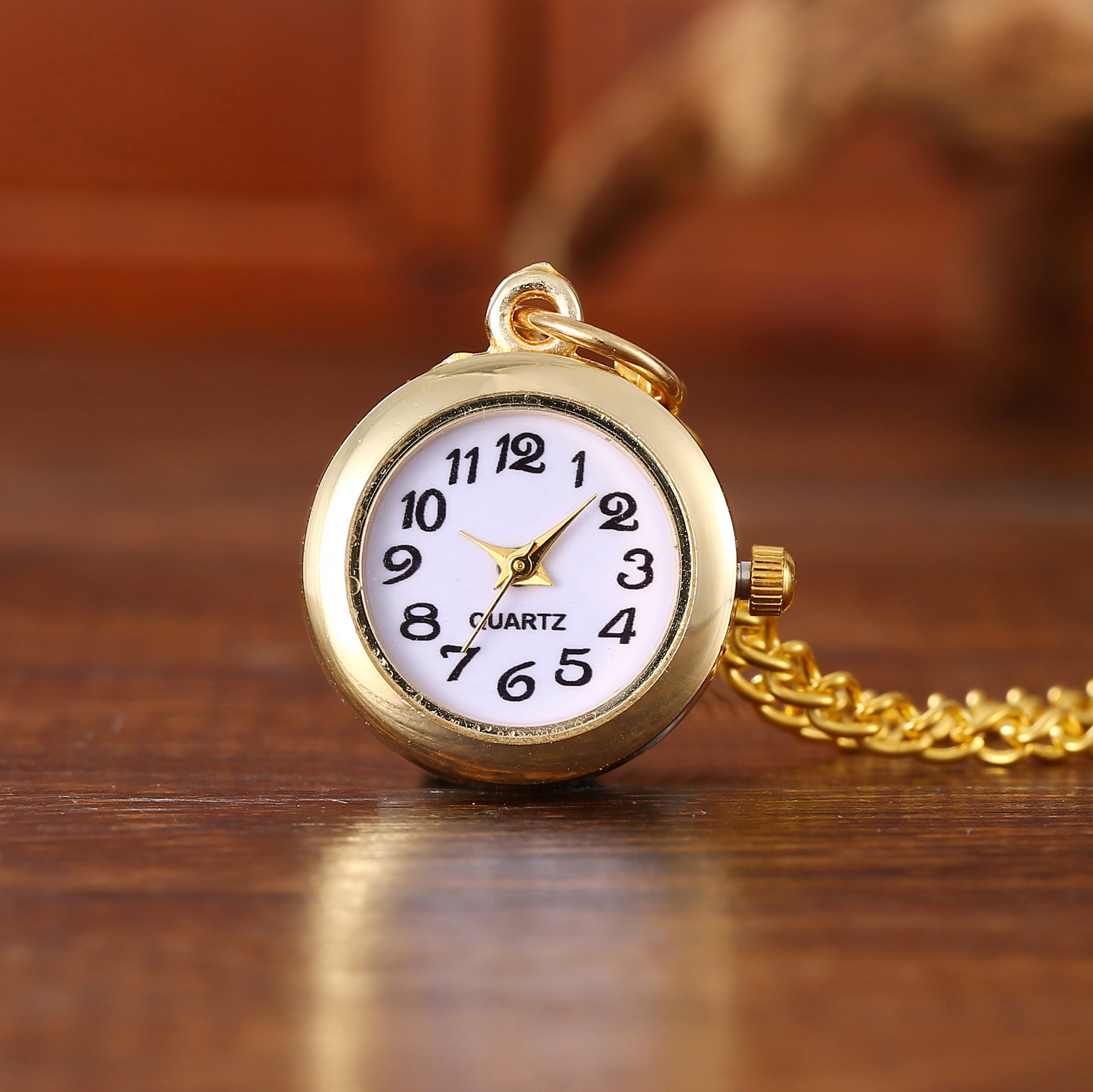Accessory-feel fresh digital clock pendant multi-layer necklace style women's necklace