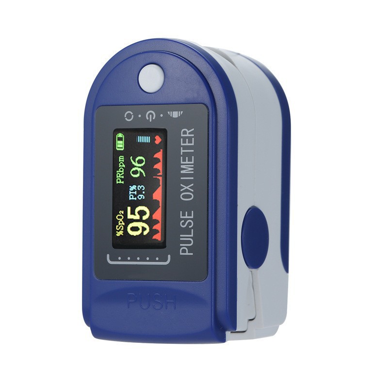 LK87 Blood Oxygen Monitor Oximeter Finger Clip Pulse Oxygen Saturation Monitor Portable