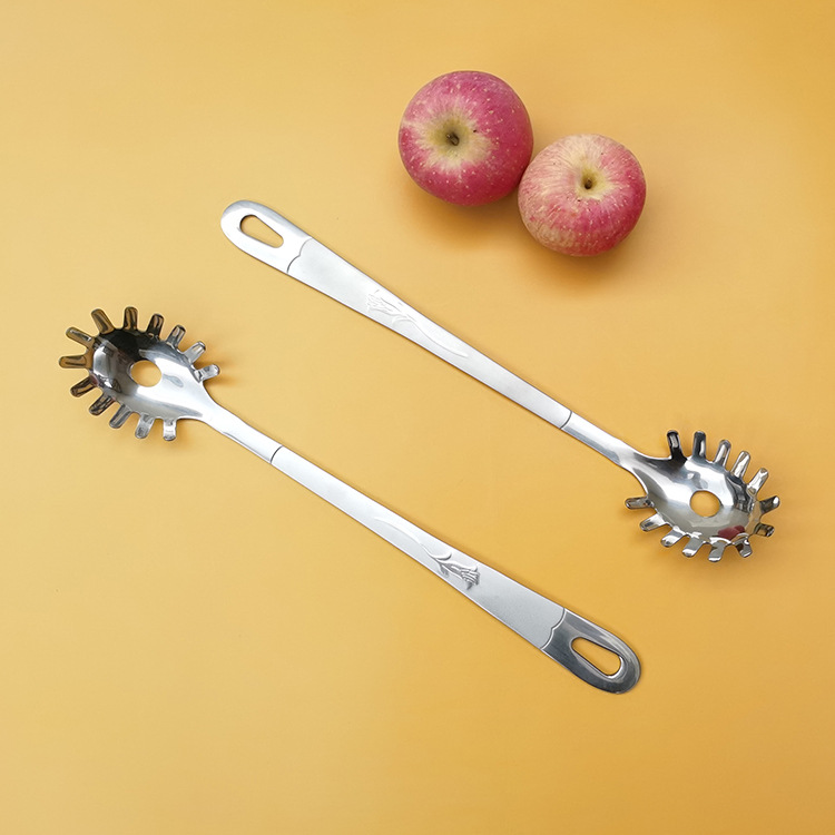 Stainless Steel Nine-Bead Handle Kitchen Utensil Cooking Stir-fry Spatula Home Use Pan Frying Spatula Soup Spoon Large Skimmer Gift Set