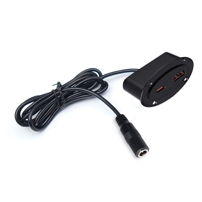 Bus Sofa Fast Charging Embedded Socket Desktop Embedded C Port 30W Bedside Table Charger Accessories