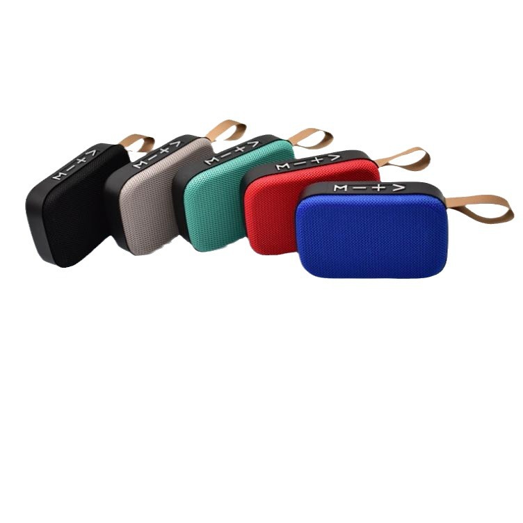 Bluetooth Card Speaker U Disk Car Noise Reduction Play Wireless Bass Outdoor Portable Mini New Fabric Gift