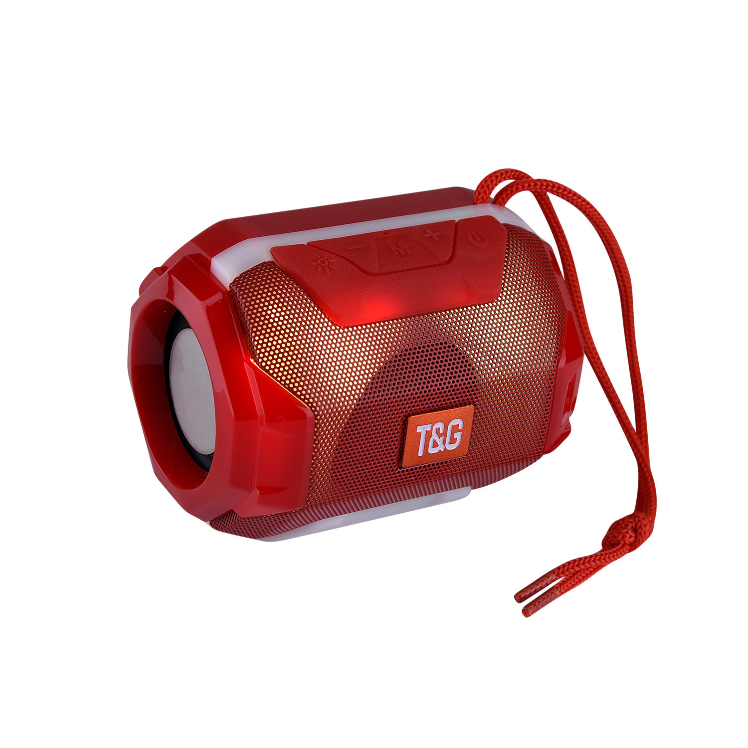 TG162 Bluetooth Speaker LED Colorful Light Subwoofer Portable Mobile Phone Computer Card Car Small Speaker