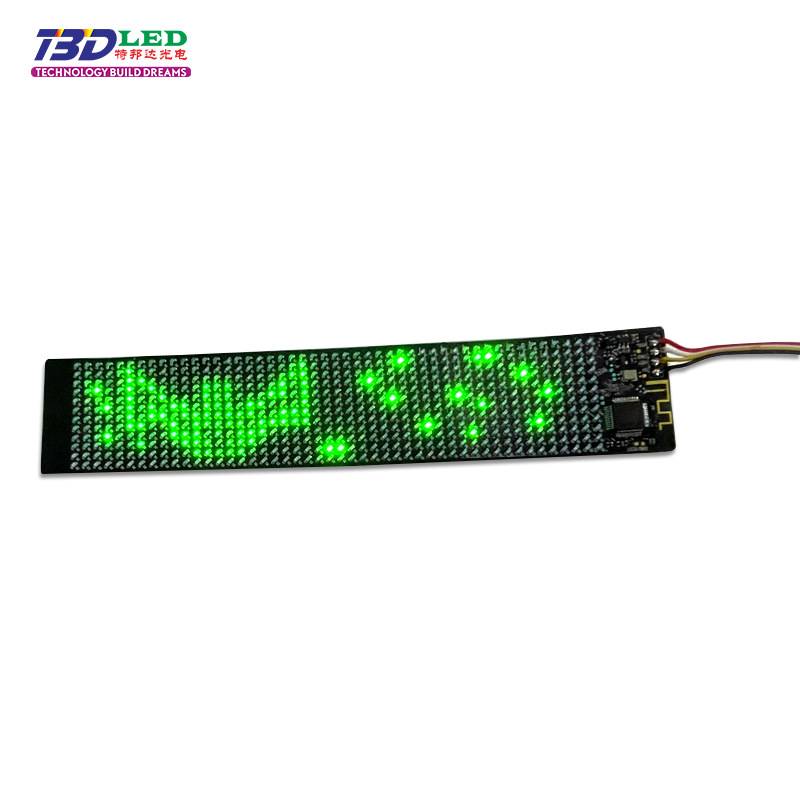 LED flexible display, hat-style LED display, flexible LED display for cell phones, backpack-style LED flexible display