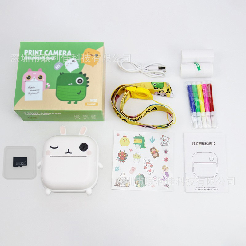 Polaroid camera print photo video instant print support instant print