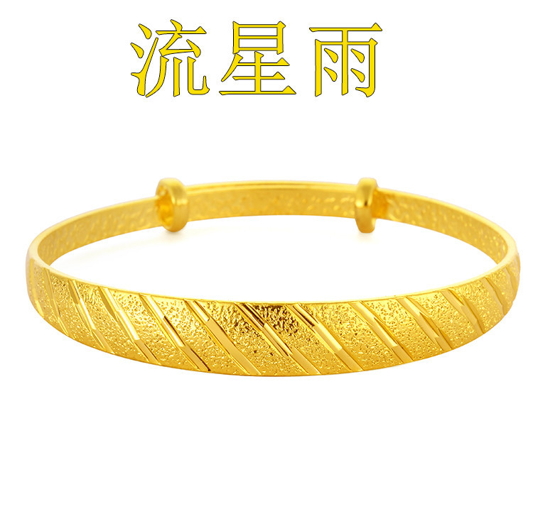 Vietnam sand gold bracelet women simulation gold-plated 999 pure dragon and phoenix fake gold copper bracelet hand jewelry
