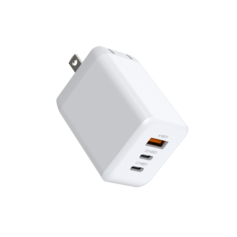 Japan standard PSE certified PD65W multi-port charging head 2C1A fast charge H29 power GaN foldable plug Japan