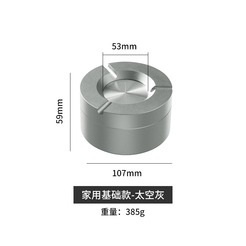 Car Ashtray Anti-Fly Ash Rotating Openable with Lid Car Home Office Desktop
