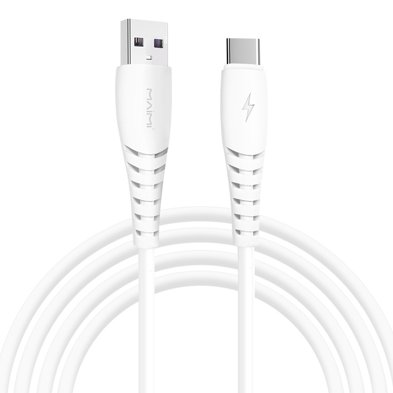 Maimi X39 Applicable for iPhone Android Type-C Fast Charging 6A Extended 2 Meter Charging Cable Flash Charging Data Cable