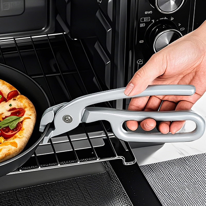 Stone pot baking pan clip high temperature resistant kitchen iron plate pizza anti-slip clip anti-scald iron plate bowl clip oven special pliers