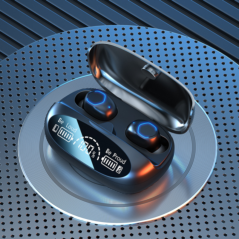 New M22 Wireless Bluetooth Earphone TWS In-Ear Long Battery Life High Sound Quality Huaqiangbei Earphone
