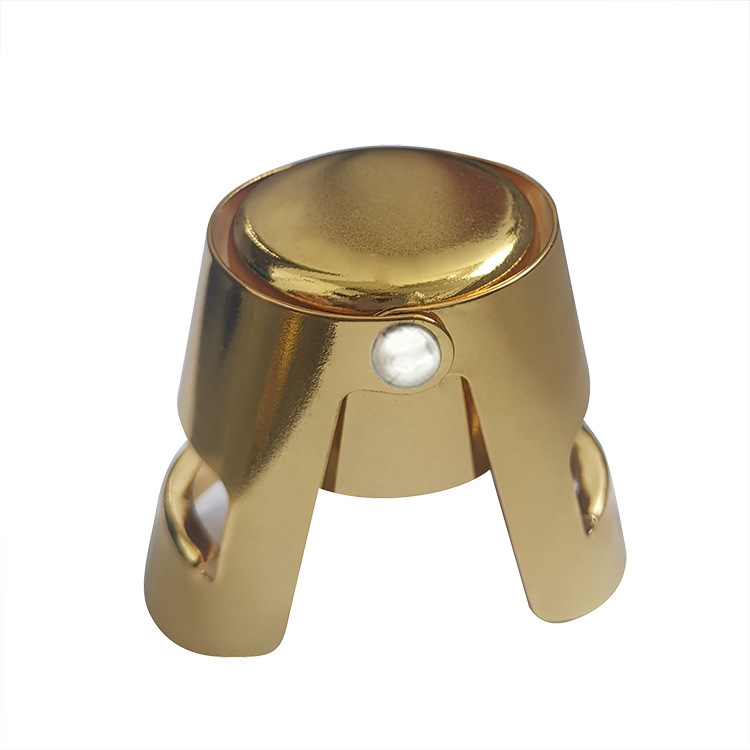Stainless steel red wine stopper red wine champagne stopper red wine bottle stopper rose gold sand gold opp