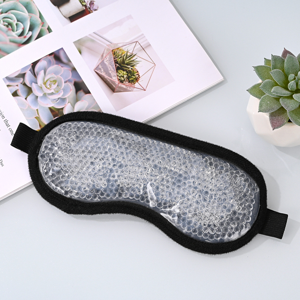 Ice compress mask, ice compress eye mask, ice pack for face, postoperative recovery hot compress, full face cooling, ultra-soft face mask