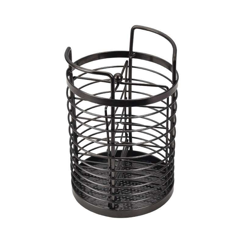Stainless Steel Chopstick Basket Drain Basket Mesh Basket Kitchen Storage Utensil Rack Home Disinfection Cabinet Chopstick Box