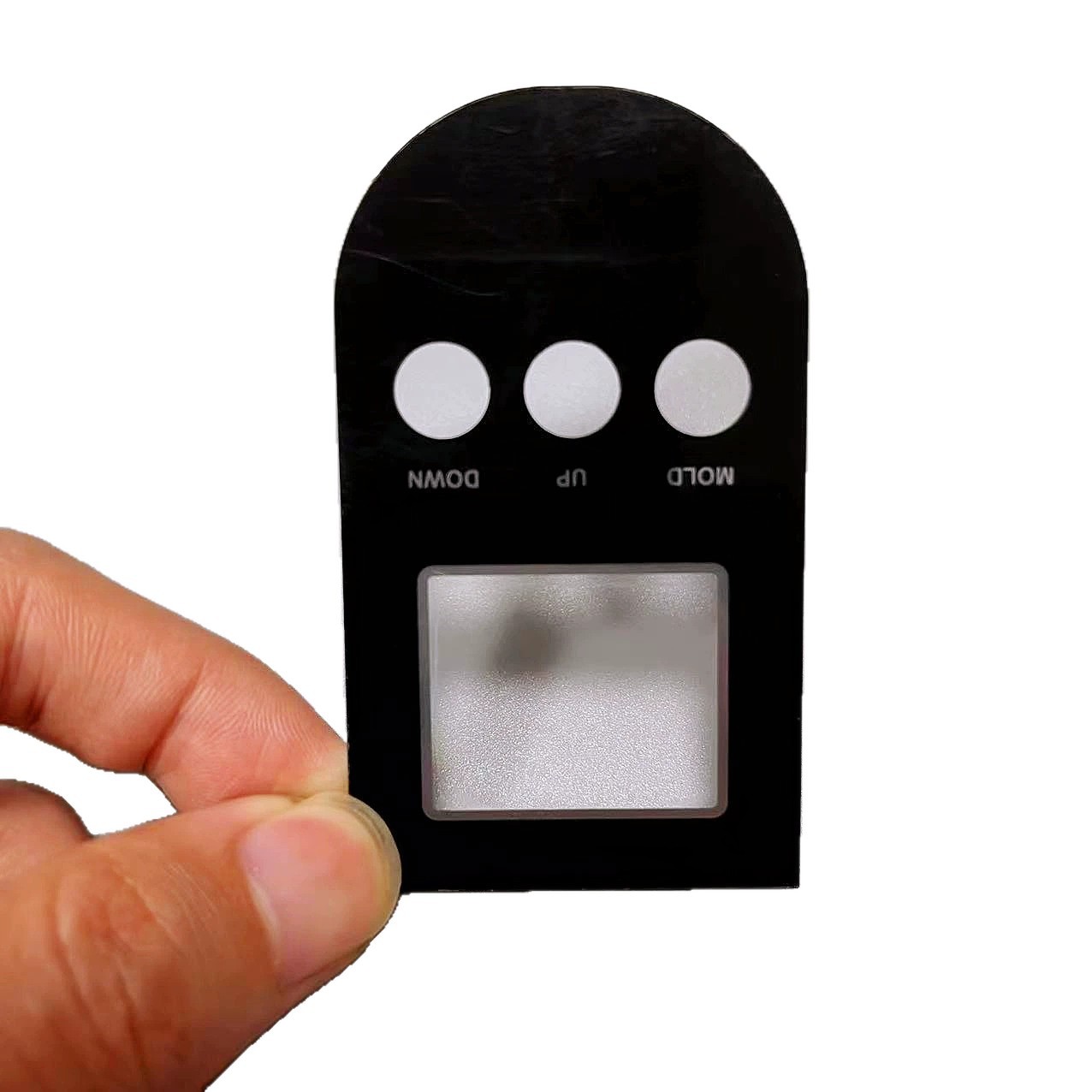 Silk-screen cut acrylic PC adhesive semi-transparent tea-colored window lens PMMA camera lens light-transmitting frosted