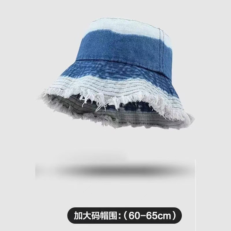 双色牛仔渔夫-深蓝