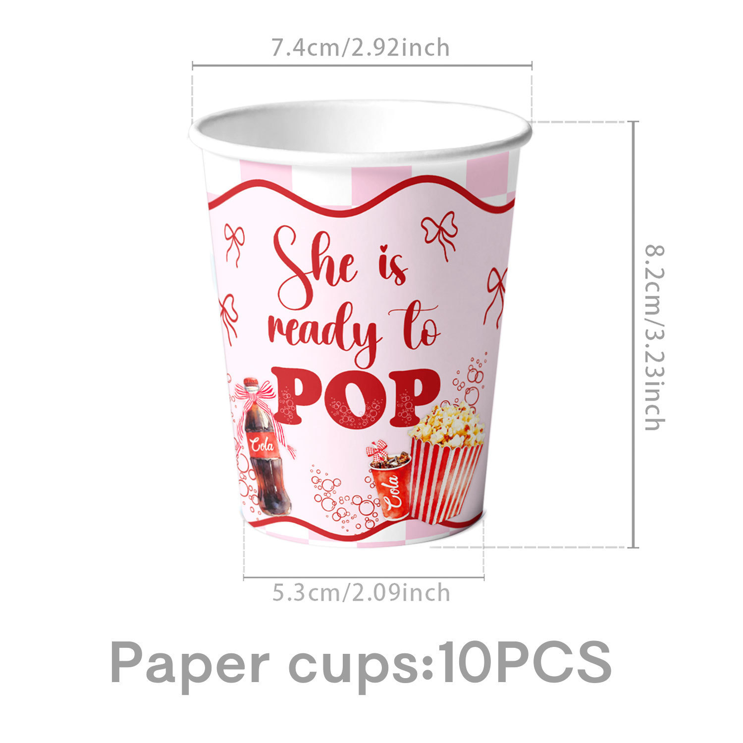 纸杯10PCS--可乐迎婴