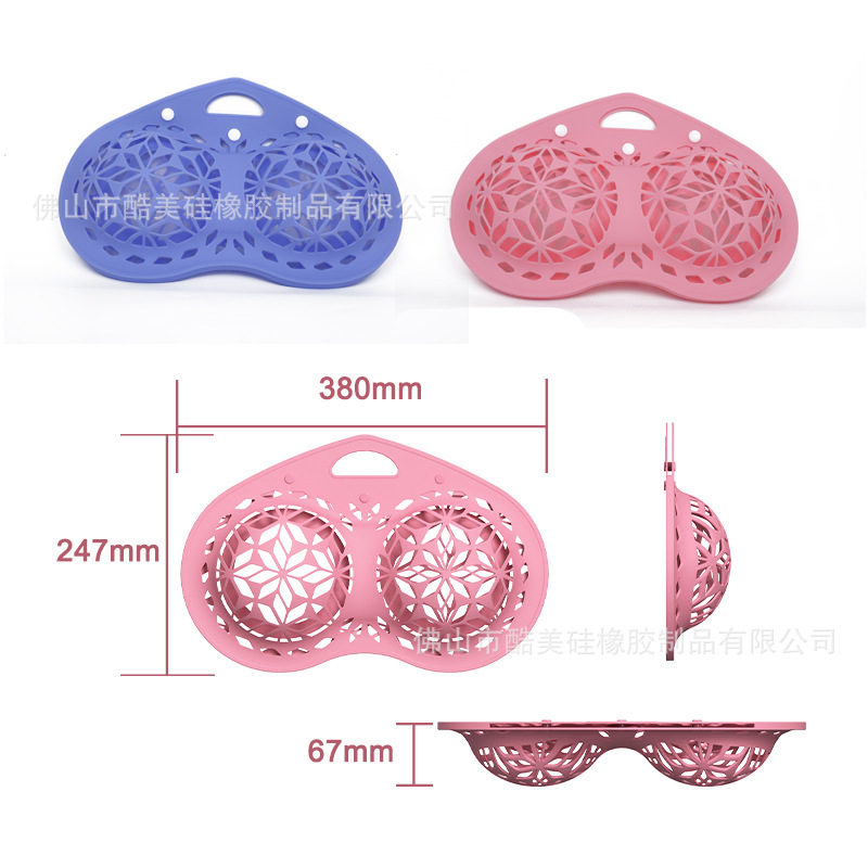 New ice compress face basin ice grid beauty tool eyeliner eyebrow assist nose shadow lipstick silicone applicator